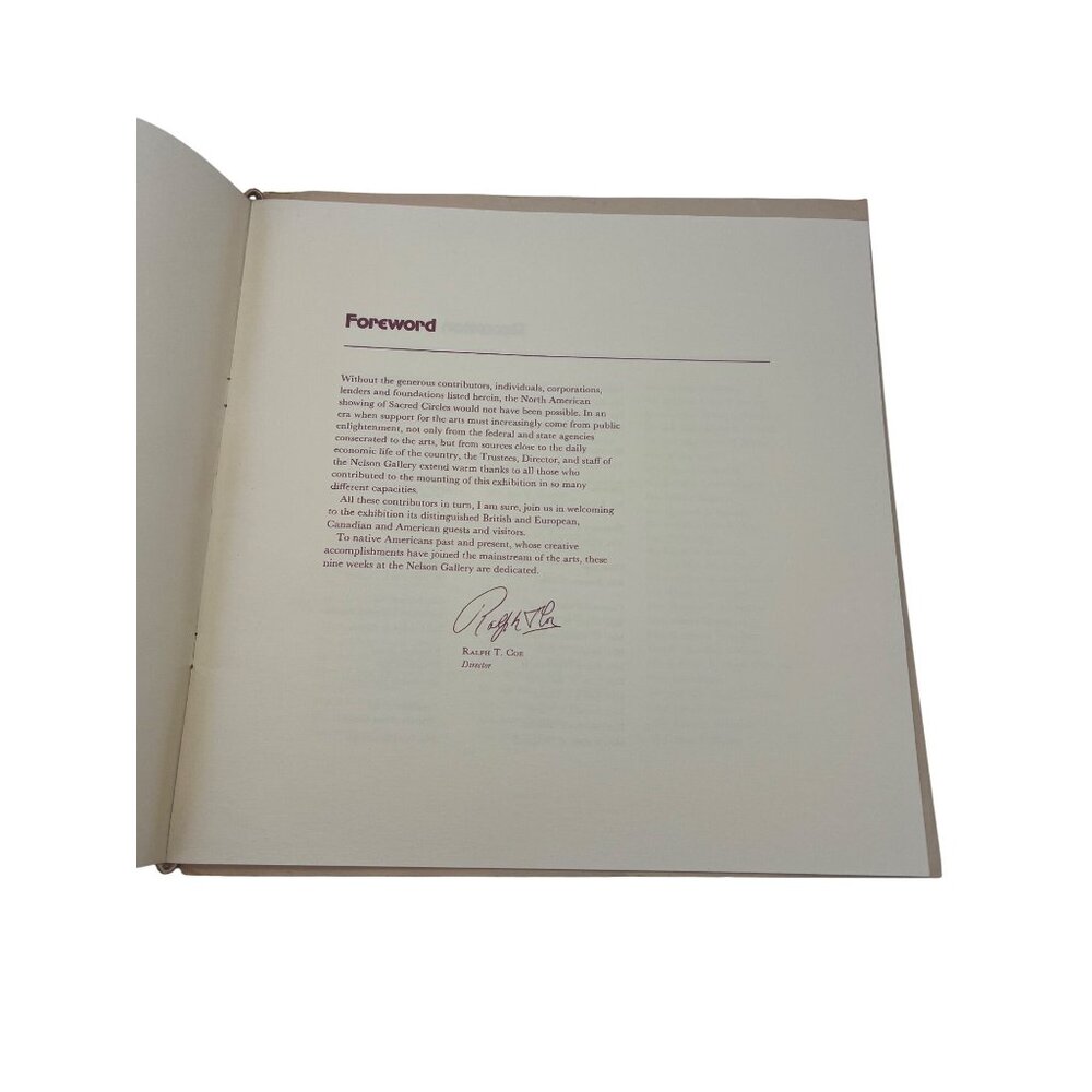 1977 Sacred Circles Exhibit Reception Program Nelson Atkins Kansas City Missouri - Picture 4 of 9